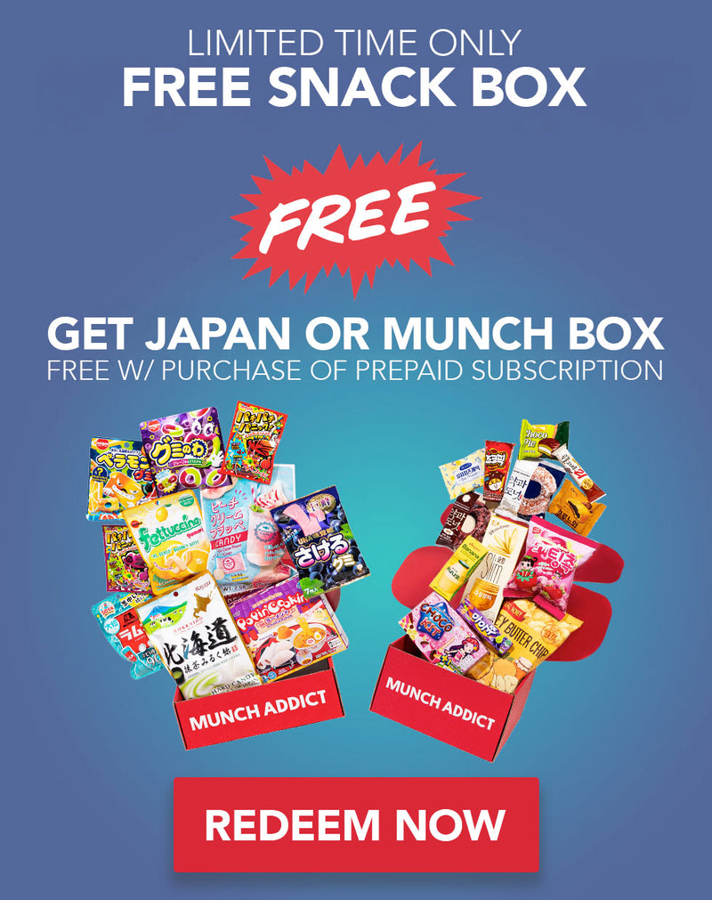 Munch Addict Free Country Box Sale
