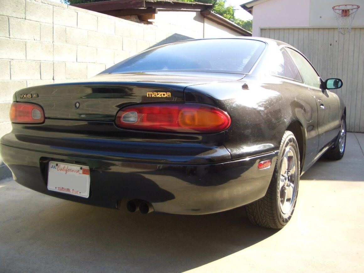 2nd gen mx6 rear side