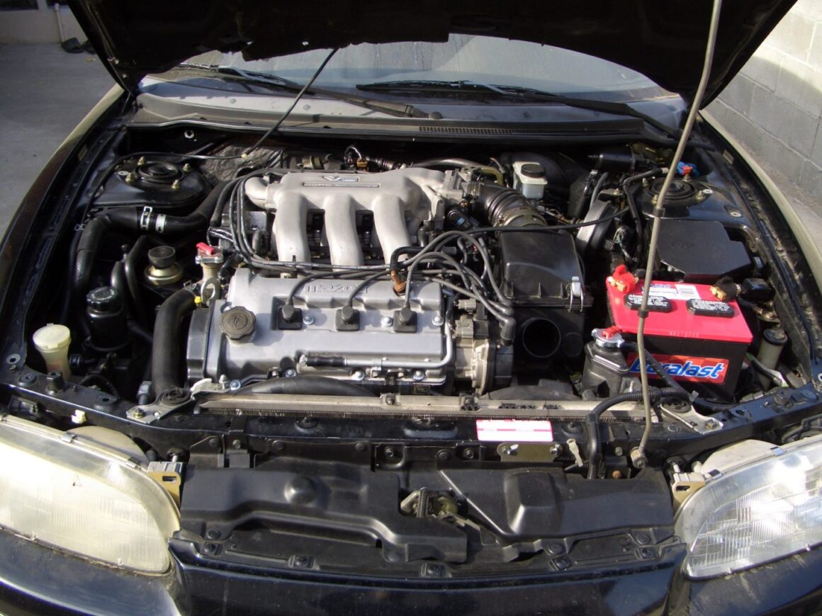 2nd gen mx6 underhood