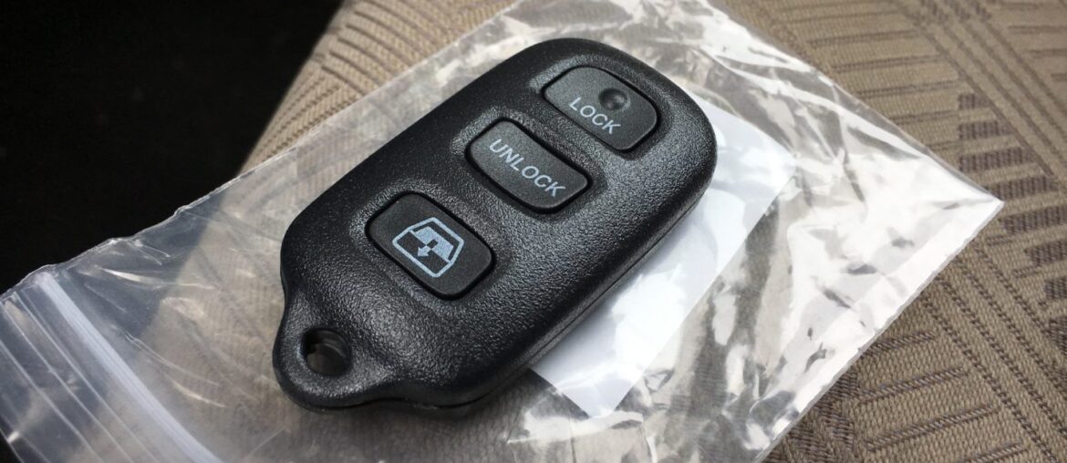 how to program keyless entry remote toyota