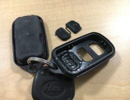 toyota keyless entry remote sensitive buttons