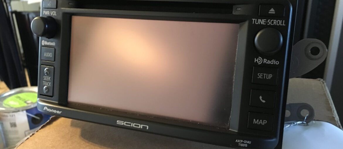 toyota 4runner scion head unit