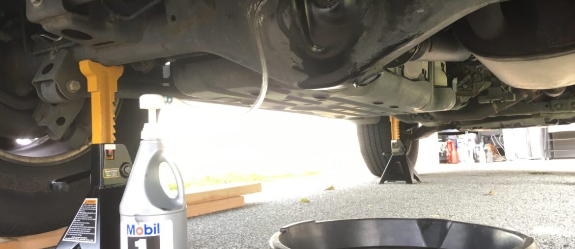 4runner 4th front and rear differential fluid replacement