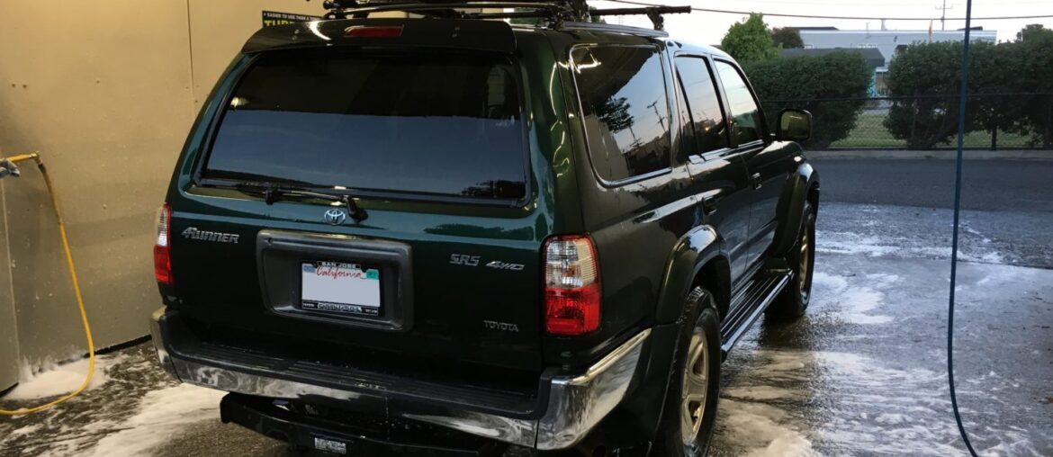 3rd gen toyota 4runner car wash