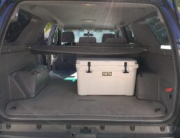 yeti tundra 45 cooler 4runner trunk