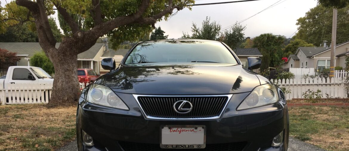 how to detail a car exterior lexus is350