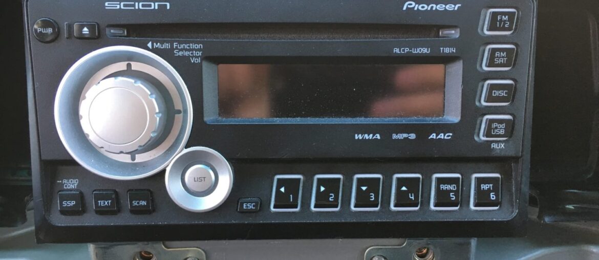 scion head unit t1814 in a toyota 4runner 2003 toyota 4runner