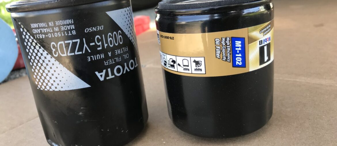 M1-102 v. OEM oil filter - 2003 toyota 4runner