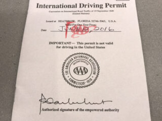 international driving permit